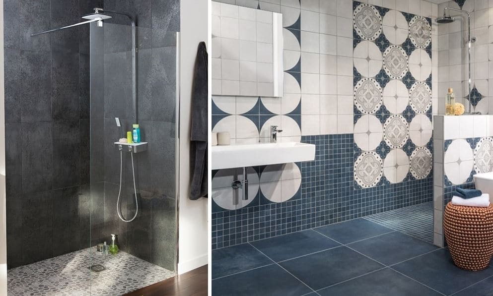 Douche Italienne et Faïence Design rénovée à Bruxelles - Alo Artisan BE