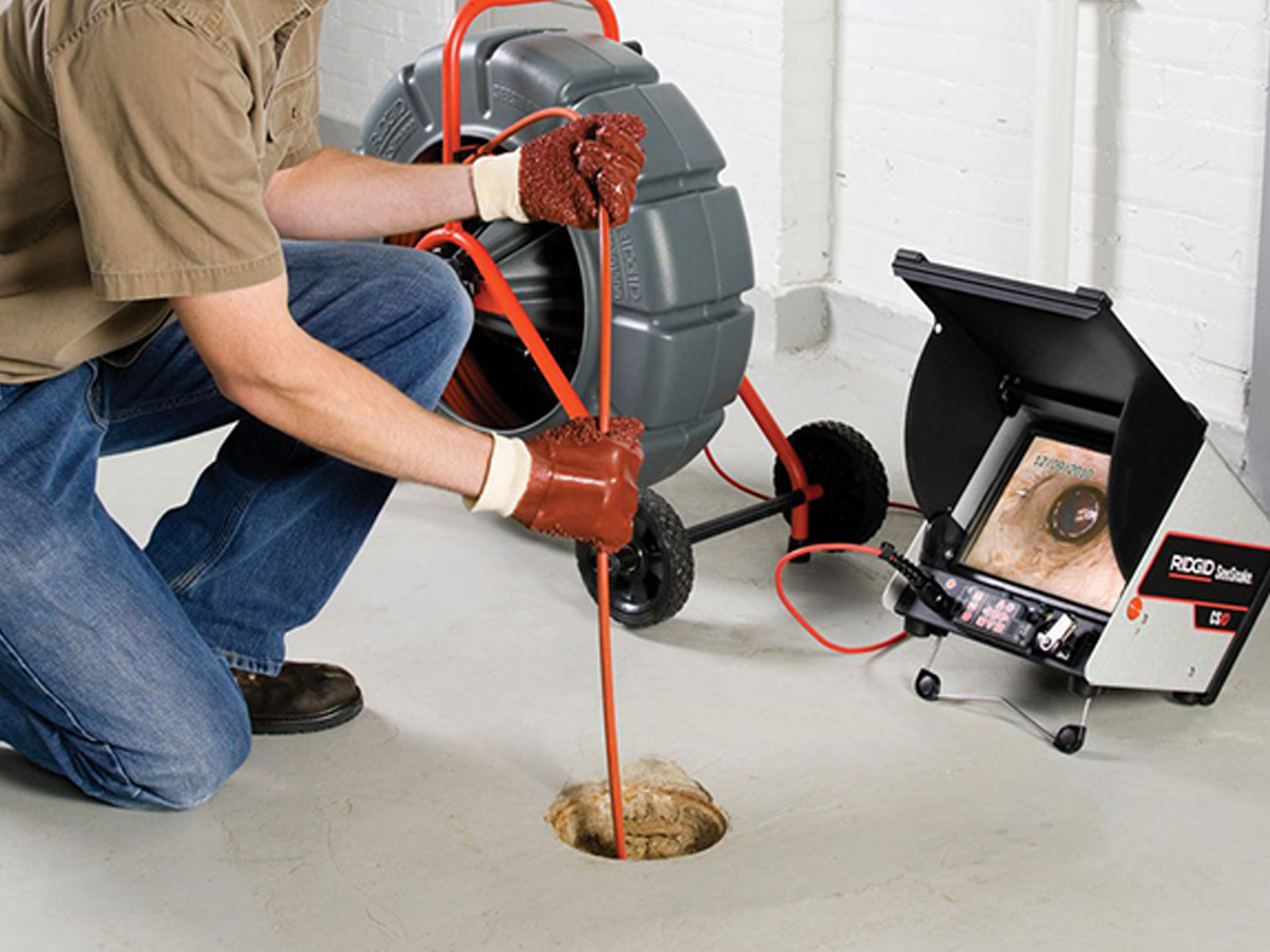 Inspection vidéo par caméra d'une canalisation à Bruxelles