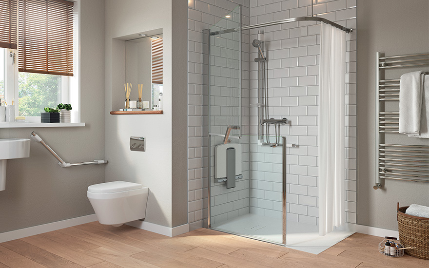 Installation de douche italienne et WC suspendu à Bruxelles