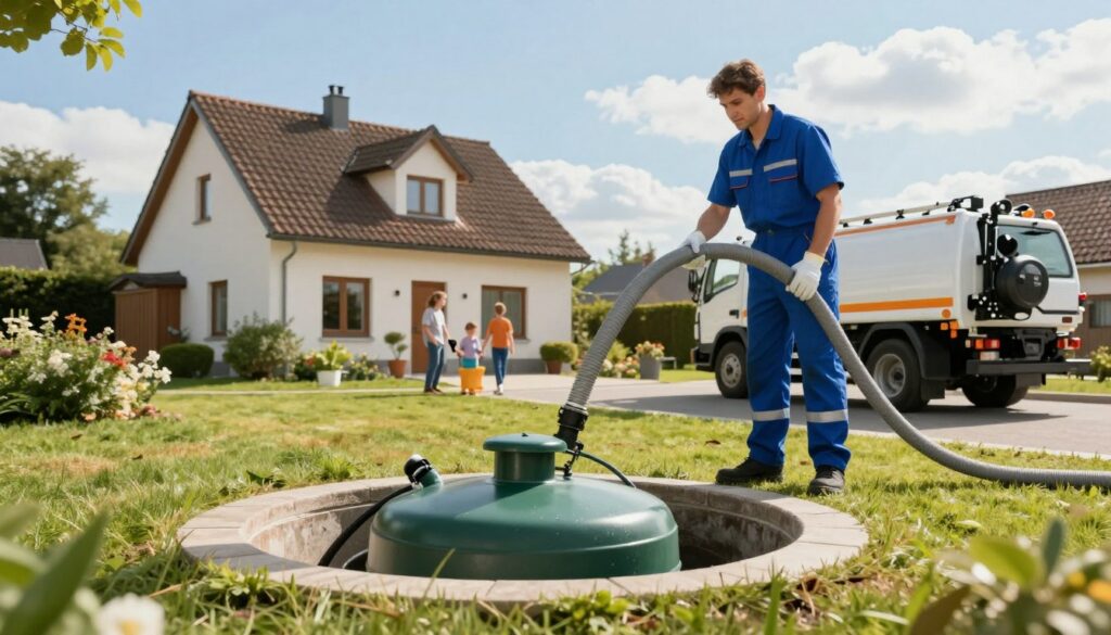 Prix vidange fosse septique