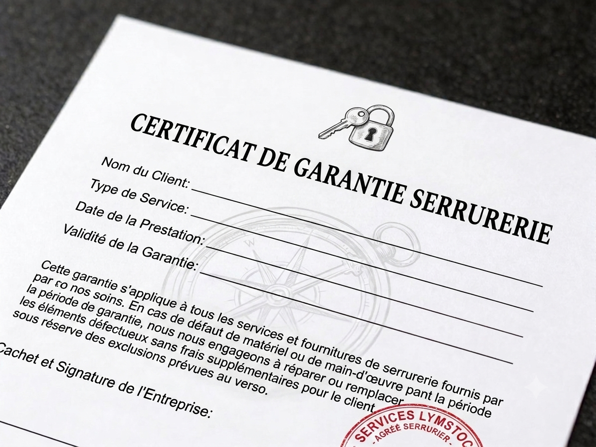 Garanties Contrat Serrurier