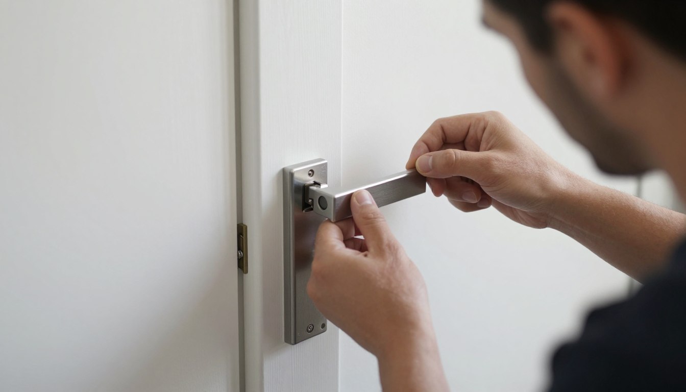 Étapes d'installation d'une serrure multipoint