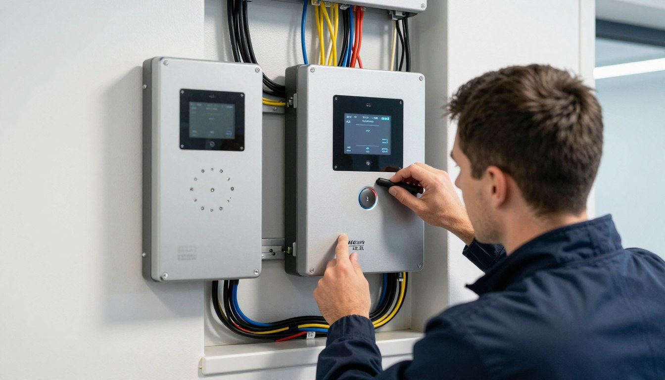 Installation d'un système de contrôle d'accès professionnel