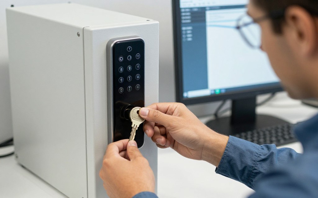Programmation d'une clé électronique pour serrure connectée